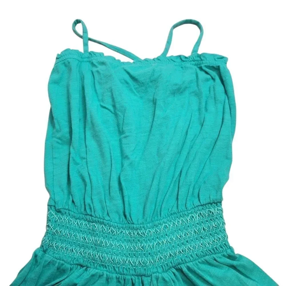 Gap Kids teal romper S6/7